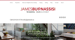 Desktop Screenshot of jamesb.ca